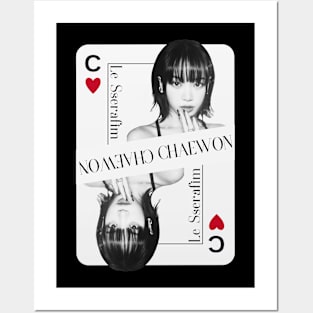 Chaewon Le Sserafim Card Posters and Art